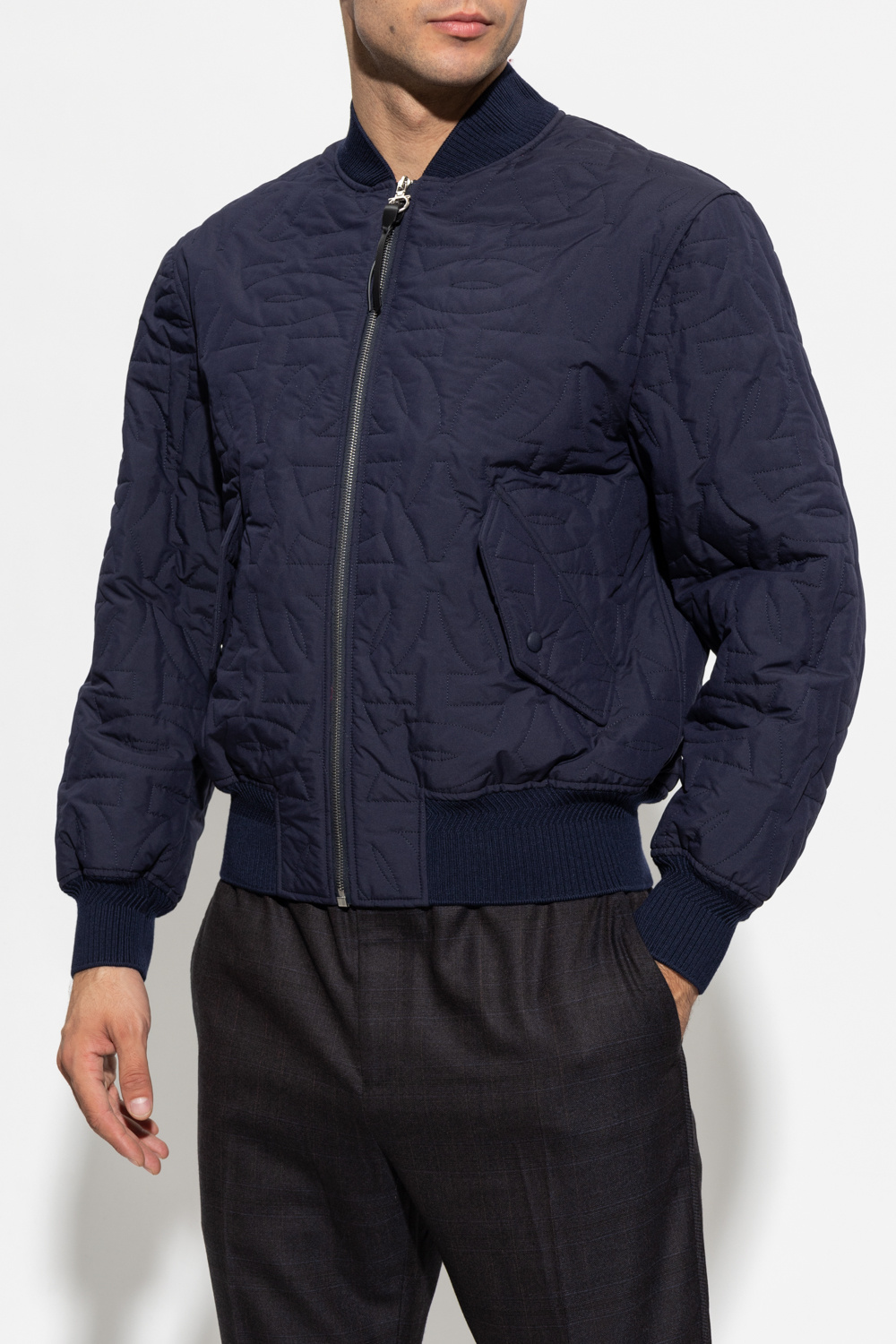 Salvatore ferragamo bomber outlet jacket